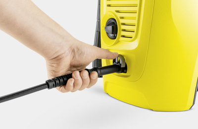 Lavapresë me presion Karcher K4 Universal Edition T5, motor brushless, përfshin pastrues sipërfaqesh T5, e verdhë