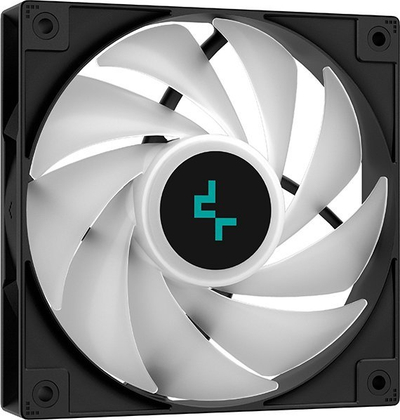 Ftohës CPU Deepcool AG400 BK ARGB, 120mm, 220W TDP, i zi