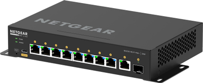 Switch i menaxhuar NETGEAR 8x1G PoE+ 110W, 1x1G, 1xSFP, i zi