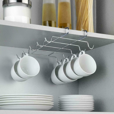 Mbajtëse filxhanësh Wenko Cup Hanger, çelik inoksi, krom