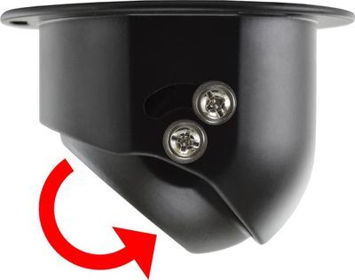 Kamerë mbrapa Nvox GDB06R, 4PIN CCD, kënd 140°, e zezë