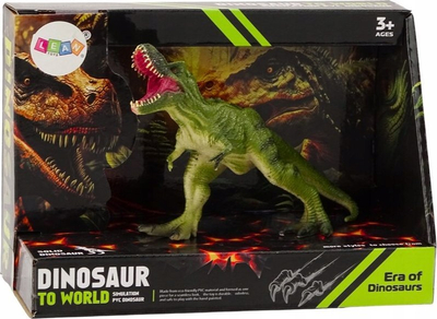 Figurinë koleksionuese LEAN Toys Dinosaur Tyrannosaurus Rex, dinosaur, jeshil