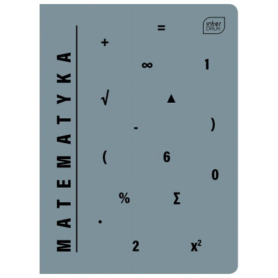Bllok matematike Interdruk A5, 60 fletë, rrjetë, paketim 10 copë