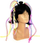 Rrath flokësh ADAR Hairband, me drita që shkëlqejnë, shumëngjyrësh