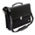 Козметичка чанта Wedo Ladies Flap Over, со рачка и ремен за на рамо, 36 x 13 x 27 cm, црна