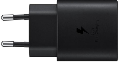 Përshtatës energjie Samsung, 25W, i zi