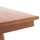 Tavolinë ngrënieje HomeMarkt Wonder HM18116, dru masiv teak, 180x91x75 cm, ngjyrë natyrale