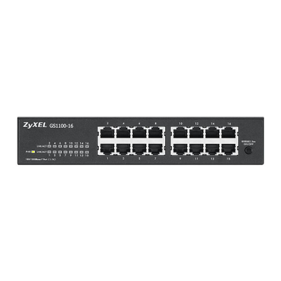 Switch rrjeti Zyxel GS1100-16, 16 porta Gigabit, 10/100/1000 Mbps