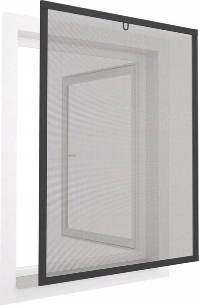 Мрежа против инсекти Easy Life EasyLINE, алуминиумска рамка, до 130 x 150 cm, бела