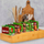 Rrafsh bambuje për erëza Bamboo Spice Rack, 36x14 cm, bambu, kafe natyrale