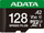 Kartë memorie ADATA Speed Plus MicroSDXC, 128GB