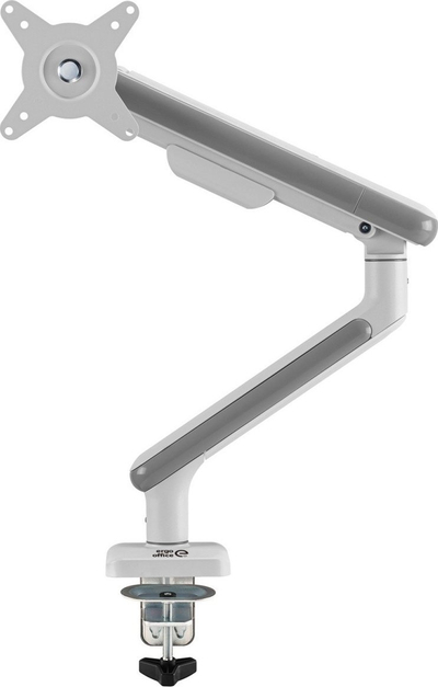 Krah monitori Ergo Office ER-751, 17-32", me sustë gazi, i bardhë me argjend