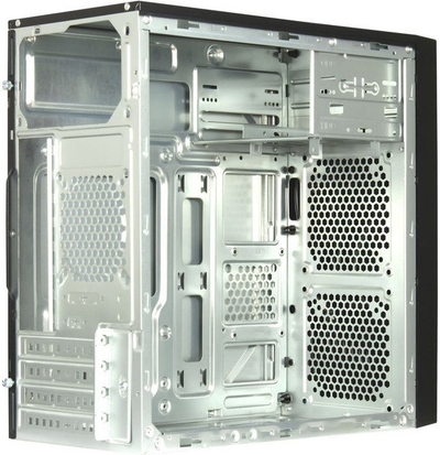 Kuti kompjuteri Inter-Tech IT-6516 Ripple, tower MicroATX, USB-C 3.2 Gen2, e zezë