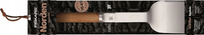 Shpatullë për skarë Fiskars Grill Chef 1066425, 35 cm, plastikë dhe silikon, e bardhë me portokalli