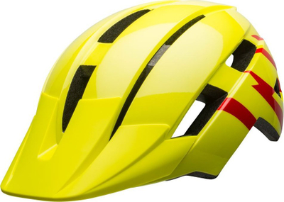 Helmçik biçiklete Bell Sidetrack II Youth MIPS, 50–57 cm, 14 vrima ajrimi, e zezë