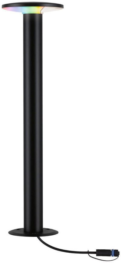 Llambë shtigjesh Paulmann Plug & Shine Plate, LED RGBW, ZigBee, antracit