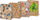 Qese dhurate letre MFP M KRAFT, madhesia M, 190x250x90 mm, kafe natyrale