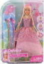 Kukull Defa Lucy Princeshë, 29 cm, me gjëra për flokët, rozë