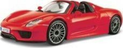 Maket makine Bburago Porsche 918 Spyder, shkalla 1:24, i kuq