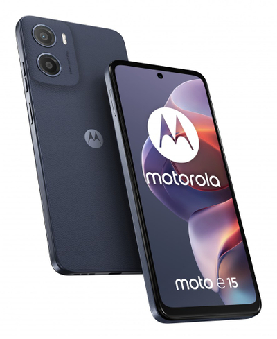 Телефон Motorola Moto E15, 6.67", 2/64GB, Сина боја Деним