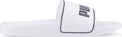 Shapka Puma Leadcat 2.0 W, rrip i gjerë, taban komfort, të bardha