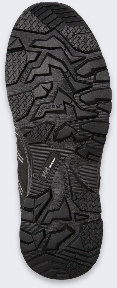 Çizme sigurie Helly Hansen Manchester, mbrojtje TPU, S3 SRC, të zeza