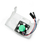 Ventilator për kasen e Raspberry Pi, për Raspberry Pi 4, i vogël, i zi