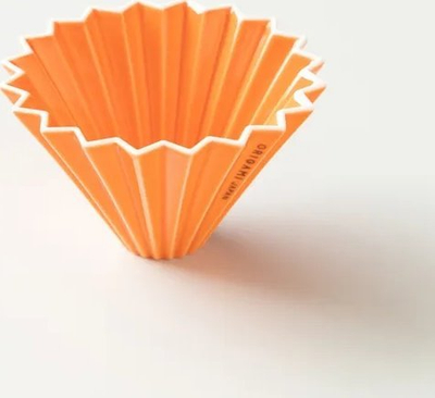 Dripper kafe Origami S, porcelan, 1 2 filxhanë, i bardhë