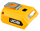 Adapter baterie JCB me dalje USB 5V 2A, me elektrik dore LED, i verdhë