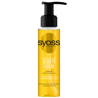 Еликсир за коса Schwarzkopf Syoss Beauty Elixir Absolute Oil, 100 ml