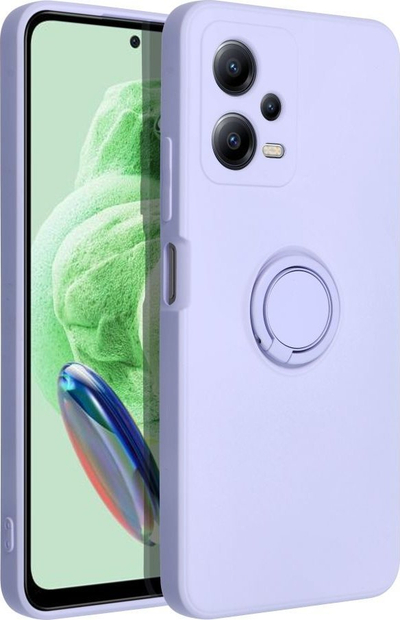 Futera silikoni me unazë për Xiaomi Redmi Note 12 5G, mbrojtëse, lejla