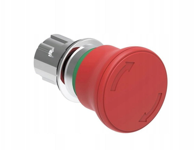 Buton emergjence Lovato LPSB664, prerje 22 mm, IP66 IP67 IP69K, i kuq