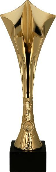 Декоративна пластична купа, 37cm, златна боја