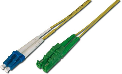 Kabllo fibër optike Digitus Patchcord LWL, E2000 me LC, 1m