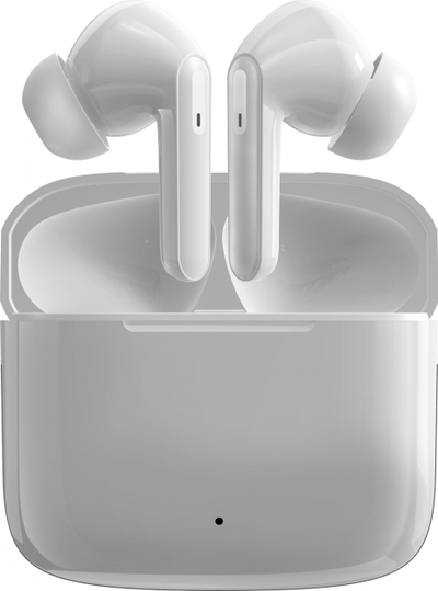 Kufje pa tela Denver TWE-61W, TWS, Bluetooth, të bardha