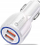 Karikues veture Qualcomm Quick Charge 3.0, 3.1A, 2xUSB, i bardhë