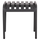 Stol alumini HomeMarkt Rachel HM6340.01, 45x45x46cm, gri