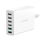 Karikues muri BlitzWolf BW-S15, 6x USB-A, Quick Charge 3.0, i bardhë