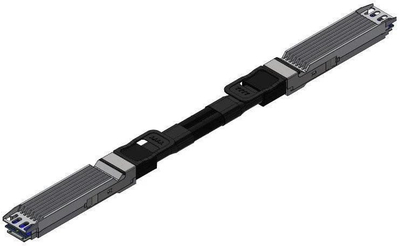 Kabllo rrjeti NVIDIA HPE MCP4Y10N00A, InfiniBand NDR OSFP në OSFP, 0.5m, DAC