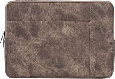Futrollë laptopi Rivacase 8904, 14", me xhep përpara, bezhë