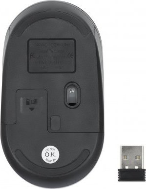 Maus Manhattan Performance III, wireless, 1000 DPI, gri