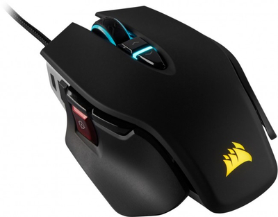 Maus gaming Corsair M65 RGB Elite, optik 18000 DPI, USB, i zi