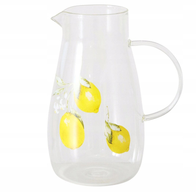Karafë Boltze Home Capri, 1.5L, xham, e verdhë e tejdukshme