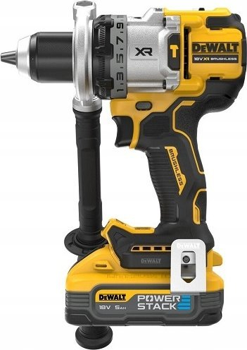 Trapano me goditje DEWALT DCD1007H2T QW, pa kabllo, 3 shpejtësi, me 2 bateri edhe karikues