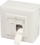 Kuti prize rrjeti LogiLink NP0124 CAT 6A, 2 porta RJ45, STP, e bardhë