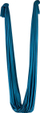 Hamak ajror Tiguar Aerial, 6m, deri 100kg, blu sea