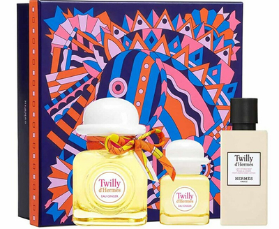 Set dhuratë për femra HERMES Twilly D´Hermes Eau Ginger, Eau de Parfum 50 ml + Eau de Parfum 7.5 ml + losion trupi 40 ml