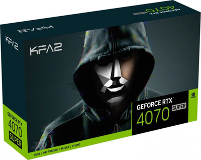 Kartelë grafike KFA2 GeForce RTX 4070 SUPER 1-Click OC 2X 12GB GDDR6X
