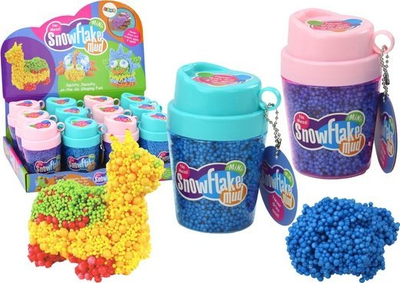 Lodër antistres Leantoys Squishy Cup, stiropor, blu