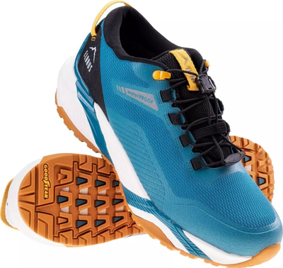 Këpucë trekking Elbrus Faren WP GR M, membranë Waterproof, taban Goodyear, gri
